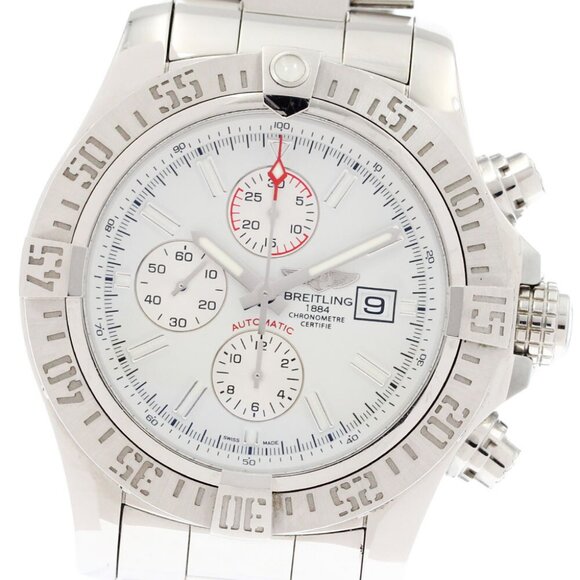 BREITLING Super Avenger II A13371 Chronograph Automatic Men's Watch - Picture 11 of 11